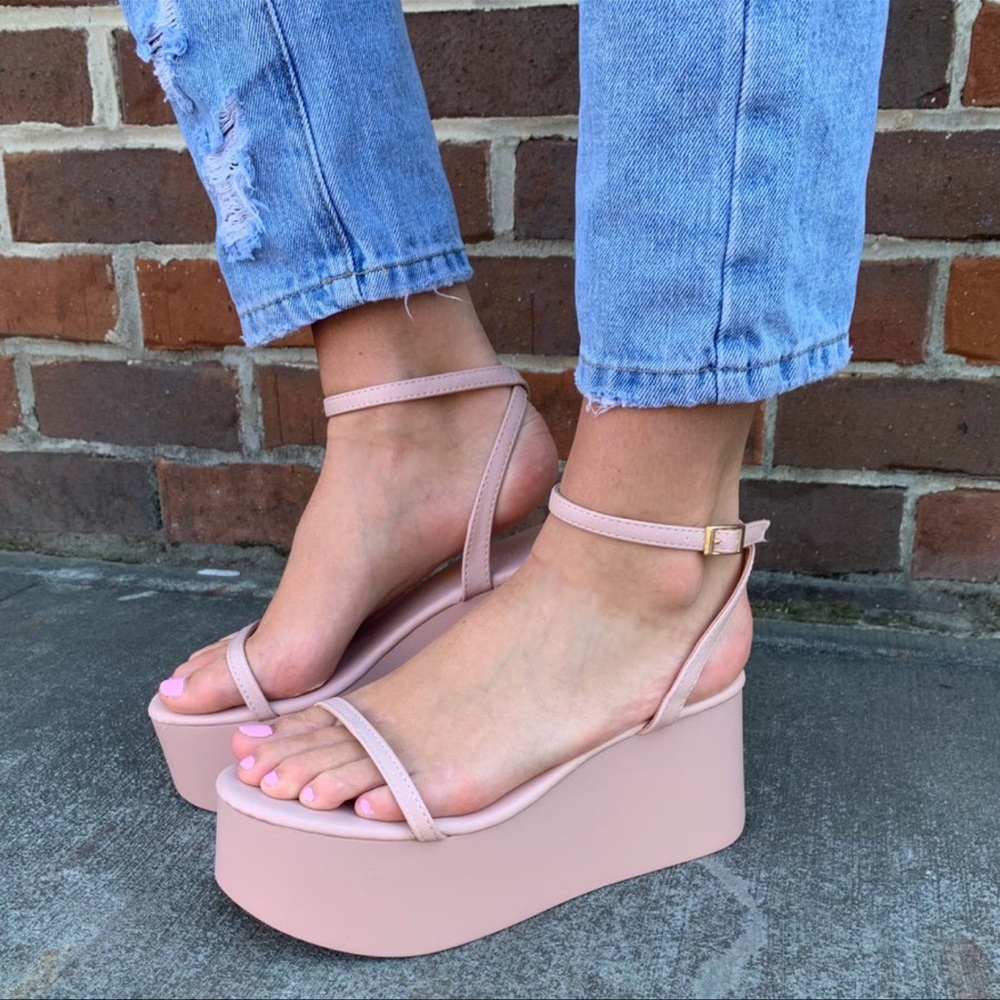 Pink Wedges